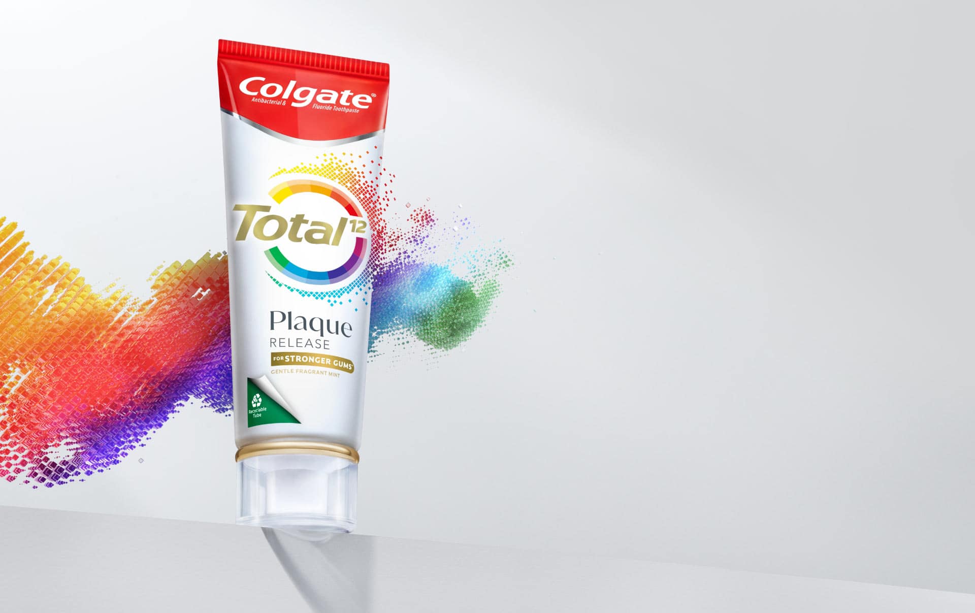 Colgate Total Plaque Release | Superior & Advanced Plaque Removal Technology | Release 3X more plaque and help fortifies gum 